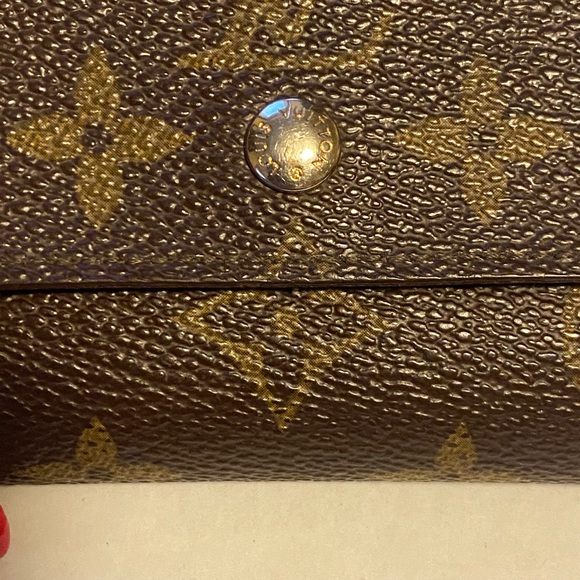 Authentic Louis Vuitton Wallet W/ Kiss Lock Vintage - Picture 3 of 16